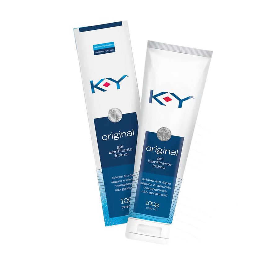 Gel Lubrificante Íntimo K-Y Original com 100g