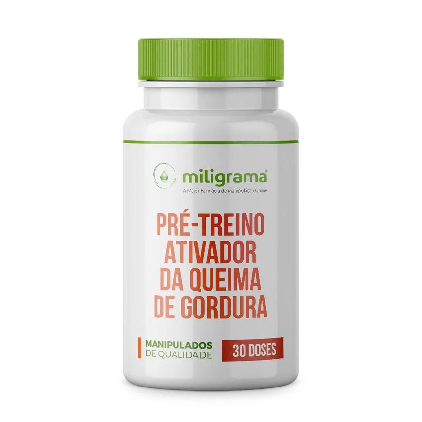 Pré-treino Ativador da Queima de Gordura 30 Doses