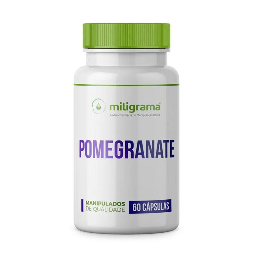 Pomegranate Extrato de Romã 350mg 60 cápsulas