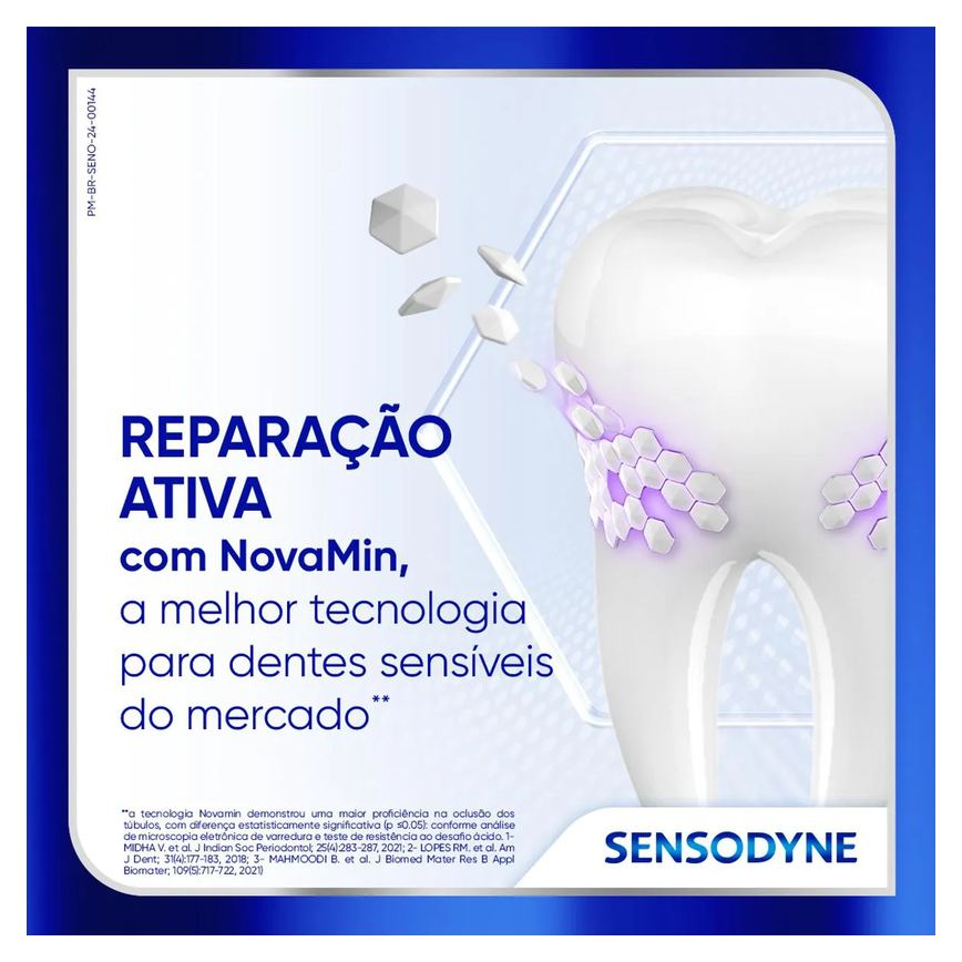 Creme Dental Sensodyne Clinical Repair Deep Clean 100g