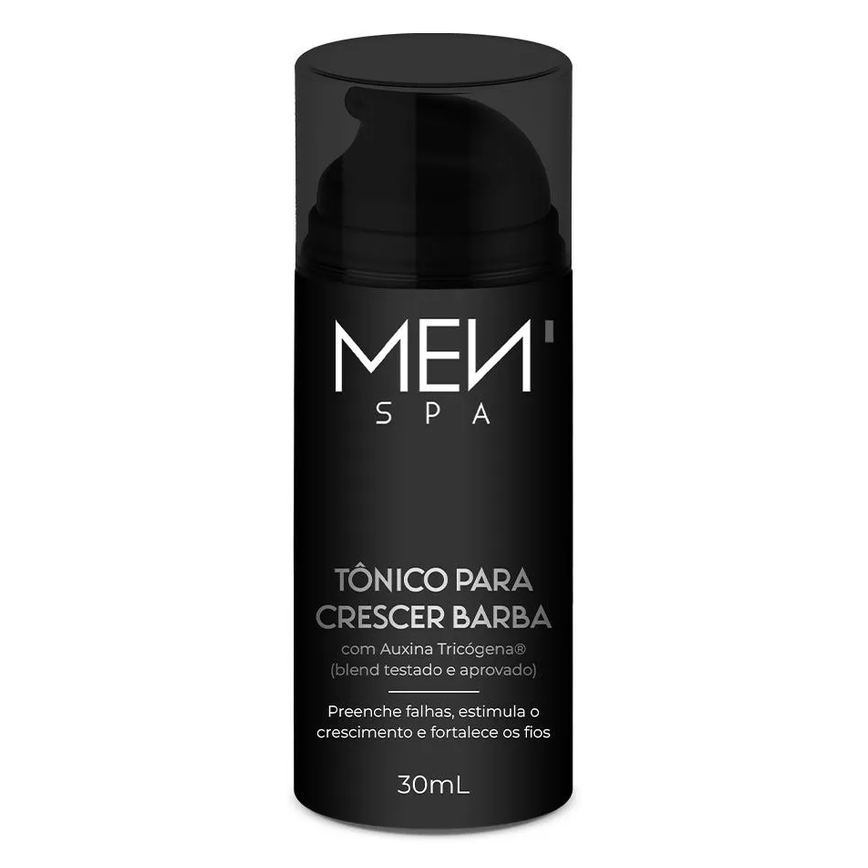 Tônico para Crescer Barba 30 Dias - Acelera e Preenche Falhas 30ml Menspa