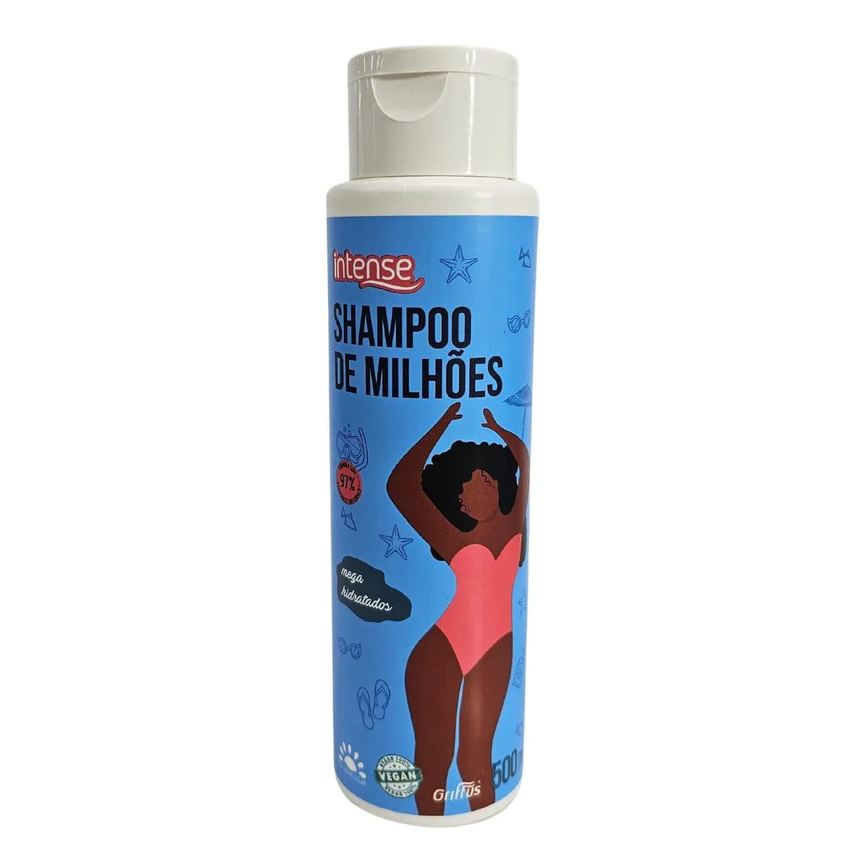 Shampoo de Milhões Mega Hidratados Vegano Intense Griffus 500ml