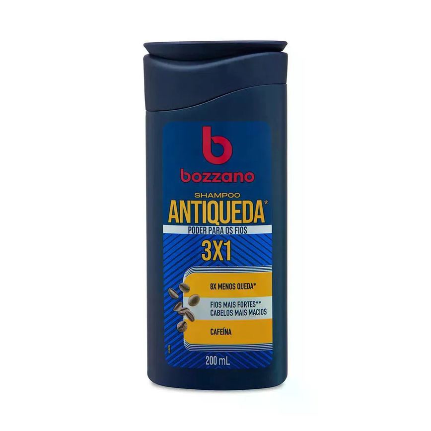 Shampoo Bozzano 200ml Antiiqueda