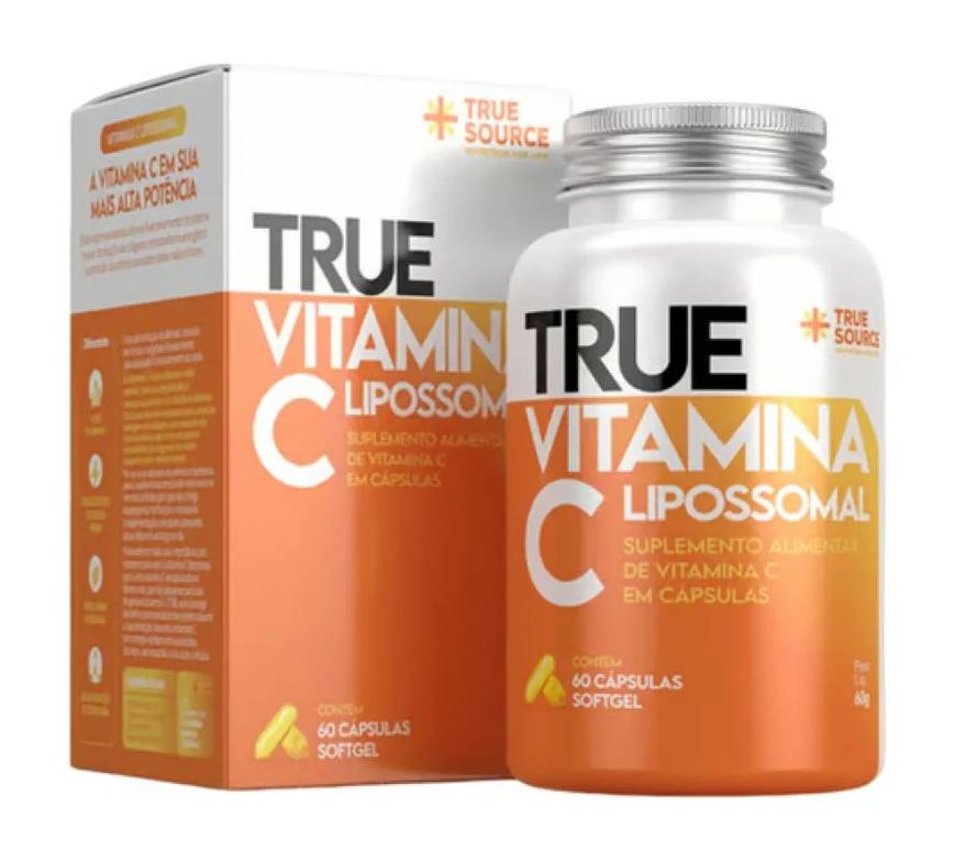 True Source Vitamina C 1000mg Lipossomal 60 cápsulas