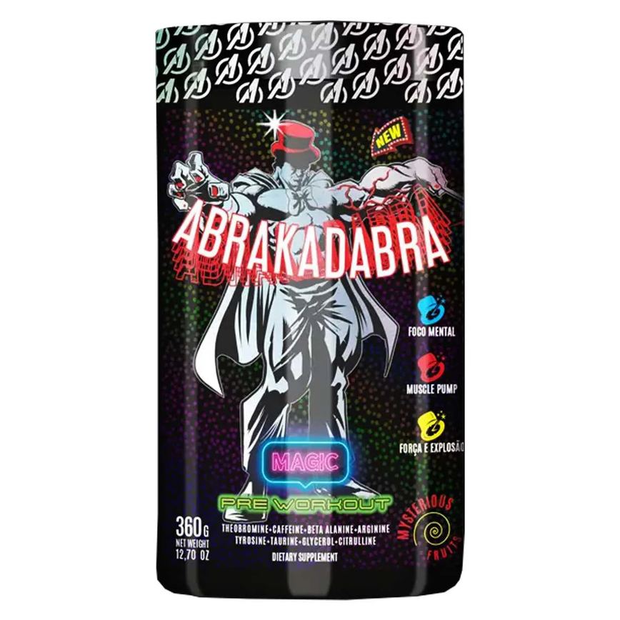 Abrakadabra Pre Treino Extremo 360g Maxeffect Frutas Misteriosas
