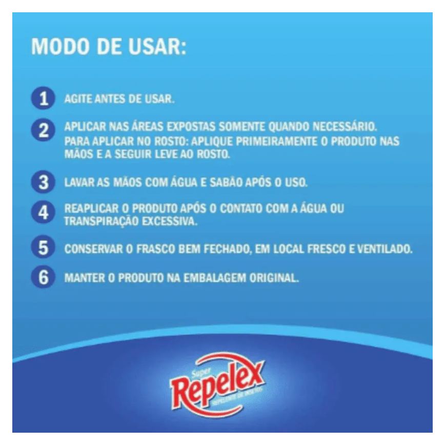 Repelex Repelente Super Loção 200ml