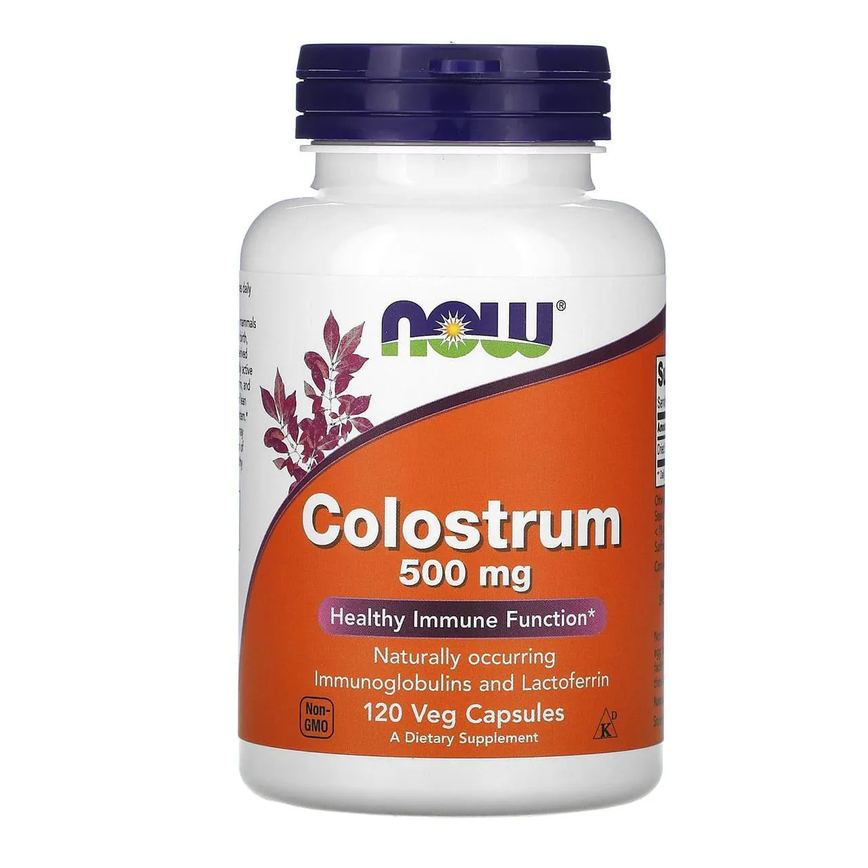 Colostro 500mg 120 Capsulas - Now Foods