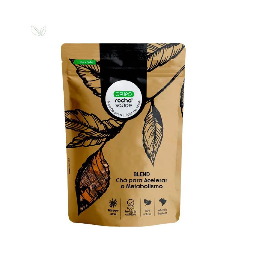 Blend Chá para Acelerar O Metabolismo 100% Natural 30G