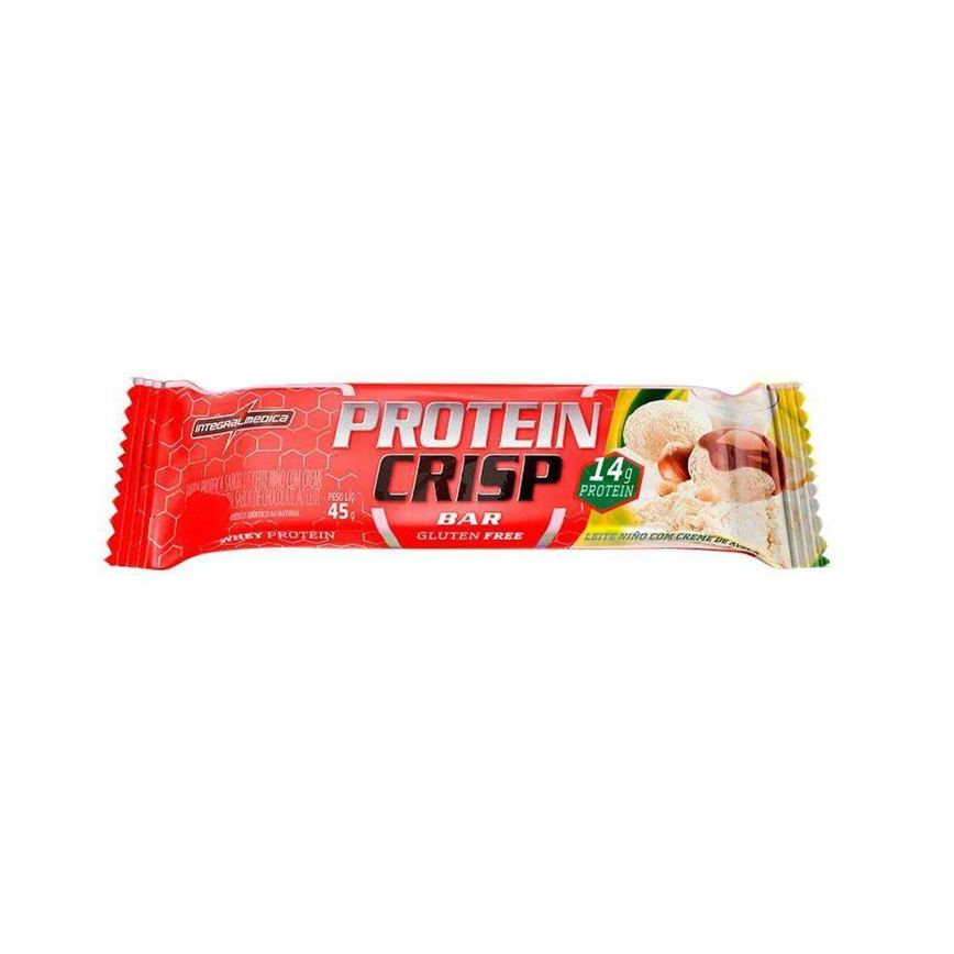 Crisp Bar (45g) - Sabor: Leite Ninõ C- Creme de Avelã