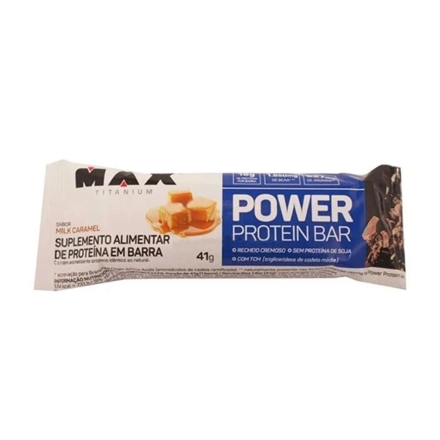 Power Protein Bar (41g) - Sabor: Milk Caramel