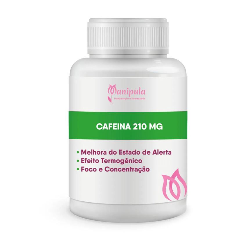 Cafeína 210mg 30 Doses