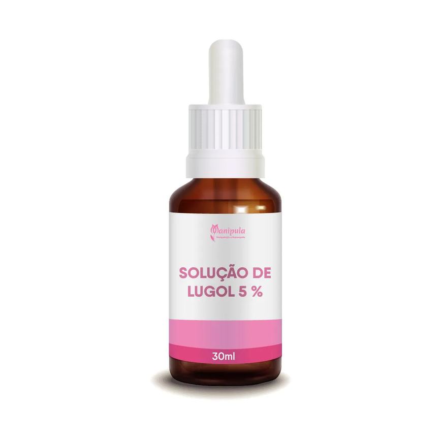 Solução de Lugol 5% - 30 Ml