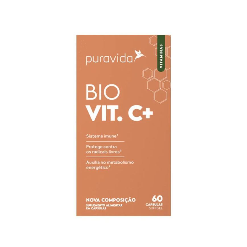 Puravida Bio Vit C+ 60 Caps