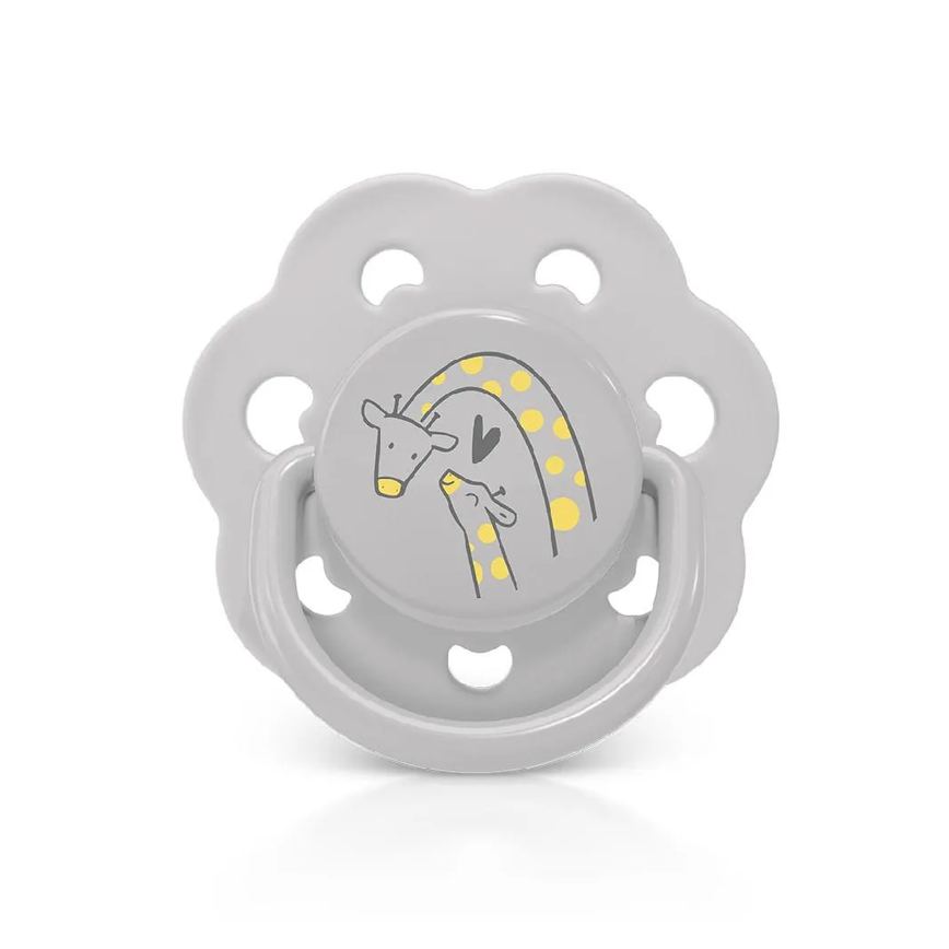 Chupeta com Bico em Silicone Candy 6M+ Neutral – Lillo