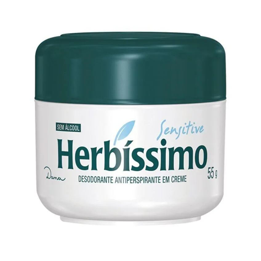 Desodorante Herbissimo Creme Sensitive 55grs