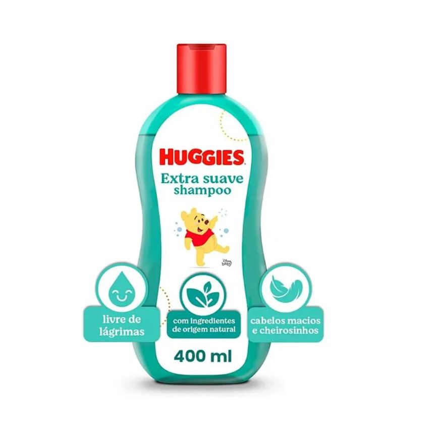 Shampoo Extra Suave Livre De Lágrimas 400ml – Huggies