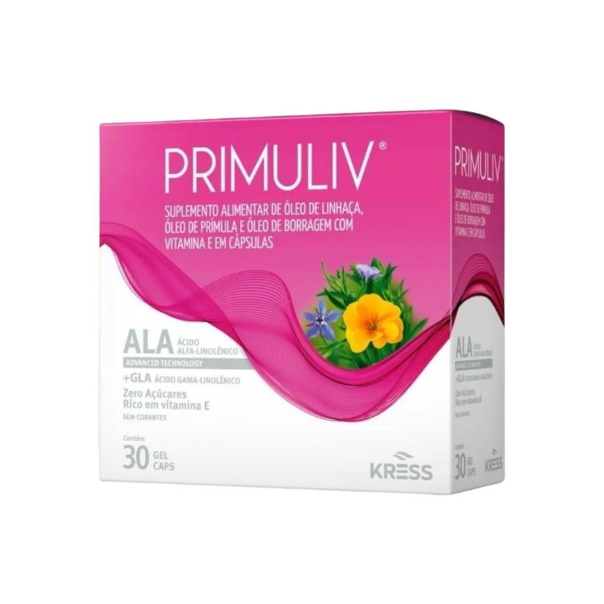 Suplemento Alimentar Primuliv - 30Cps