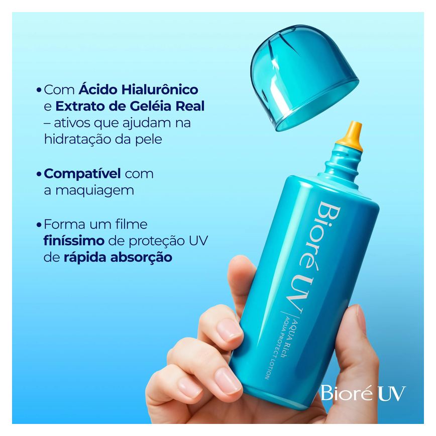 Protetor Solar FPS 50 Bioré UV Aqua Rich Aqua Protect Lotion 70ml