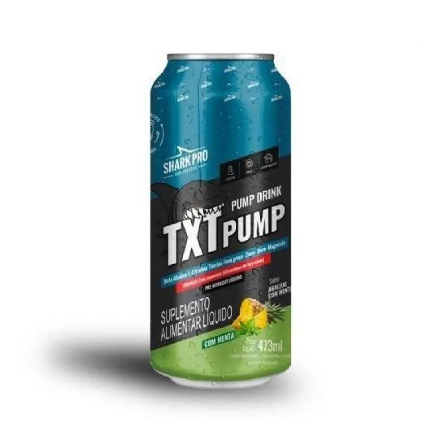 Pré Treino Txt Drink Abacaxi com Menta 473ml