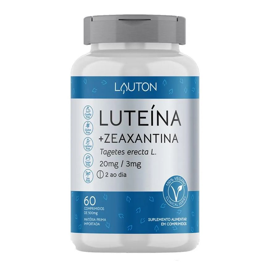 Luteína + Zeaxantina 20mg/3mg 60 comprimidos - Lauton