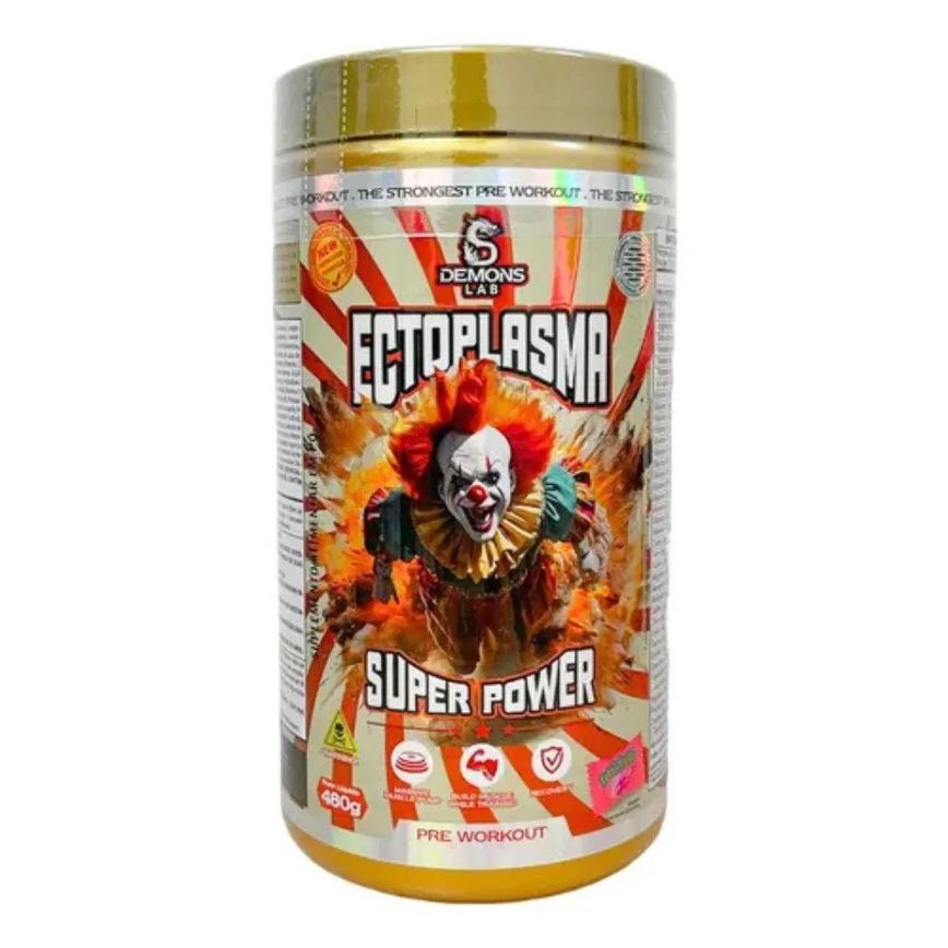 Pre Treino Ectoplasma Super Power 480g Tutti Fruit - Demons