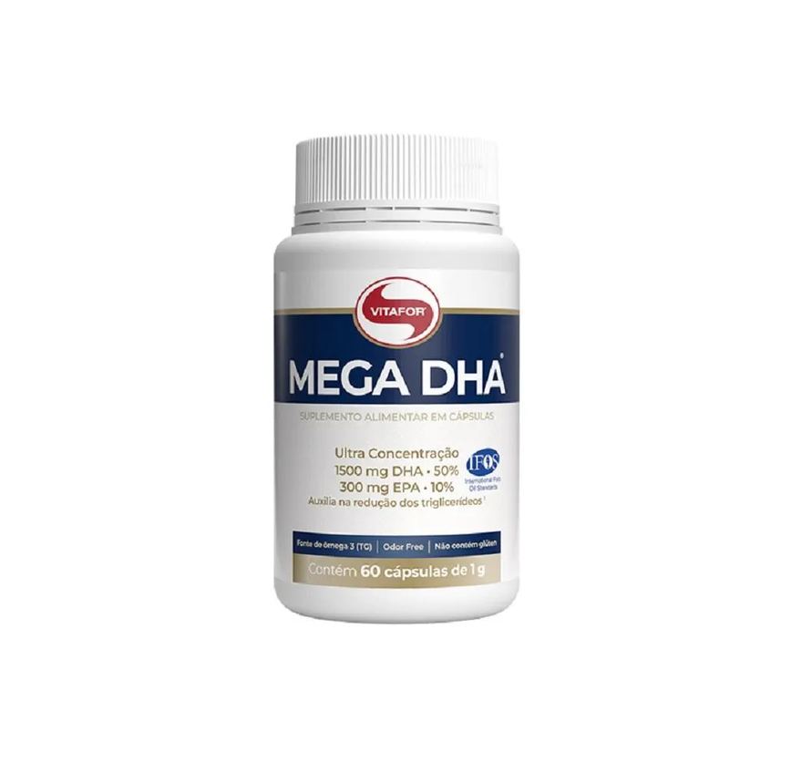 Mega Dha (60 Cápsulas) - Padrão: Único