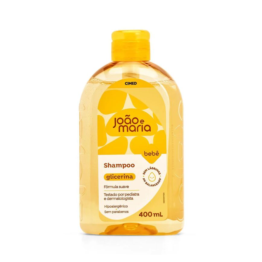 Shampoo João e Maria Bebê Glicerinado 400ml
