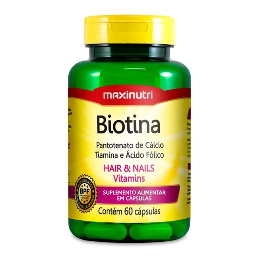 Biotina Maxinutri - 60 cápsulas