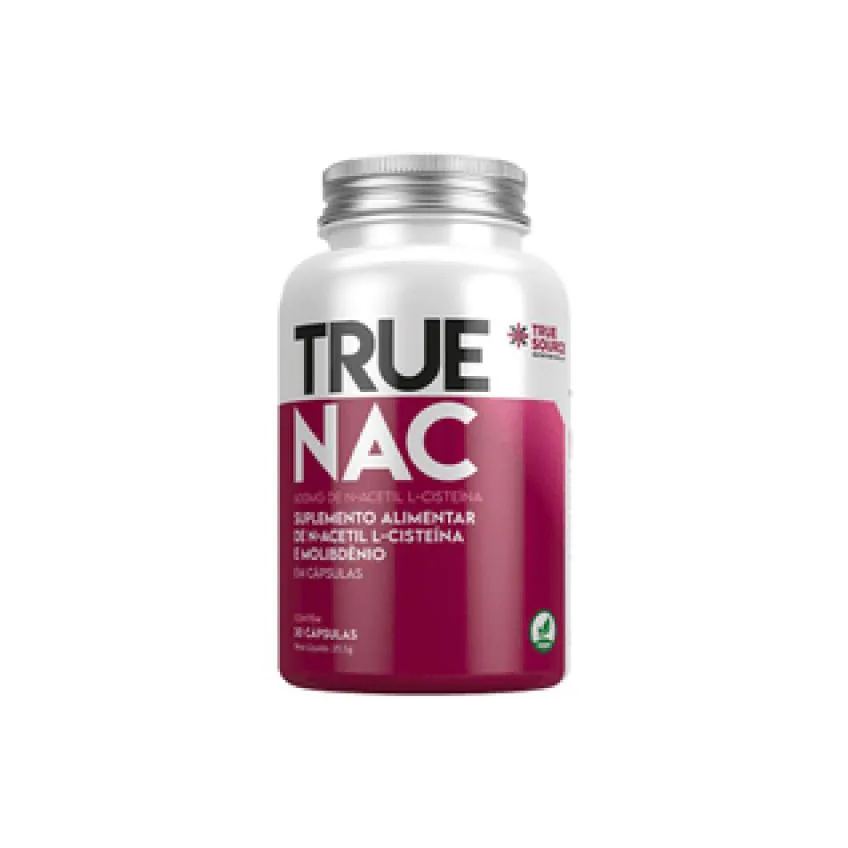 True Nac N-acetilcisteína True Source 30 Cápsulas
