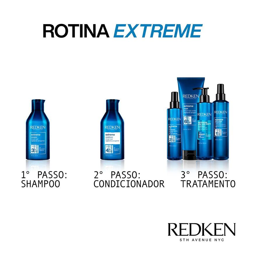 Shampoo Redken Extreme Cabelos Danificados 300ml