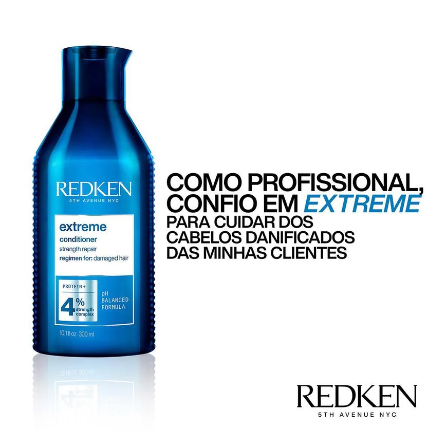 Condicionador Redken Extreme Cabelos Danificados 300ml