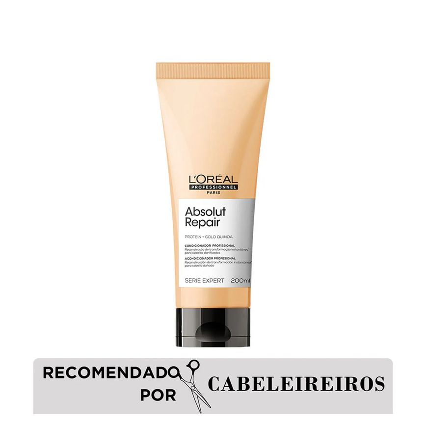 Condicionador Reparador L'Oréal Professionnel Absolut Repair Cabelos Danificados 200ml