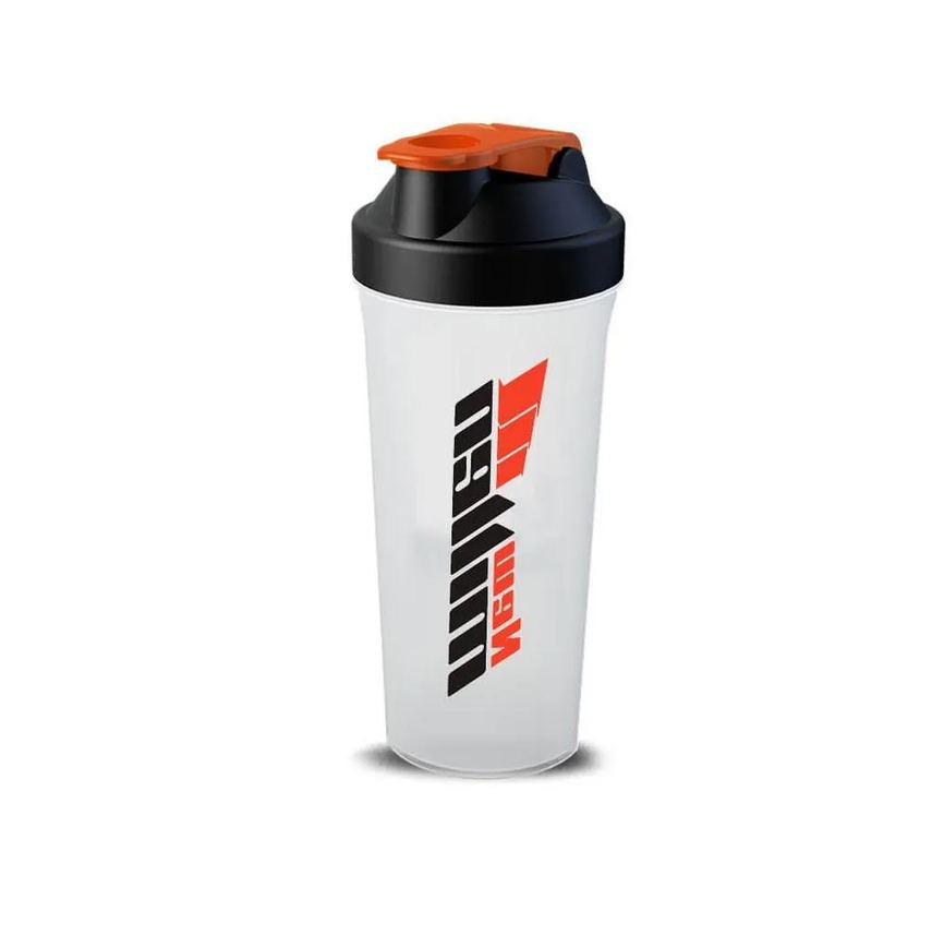Coqueteleira (600ml) - Cor: Transparente Tampa Preta