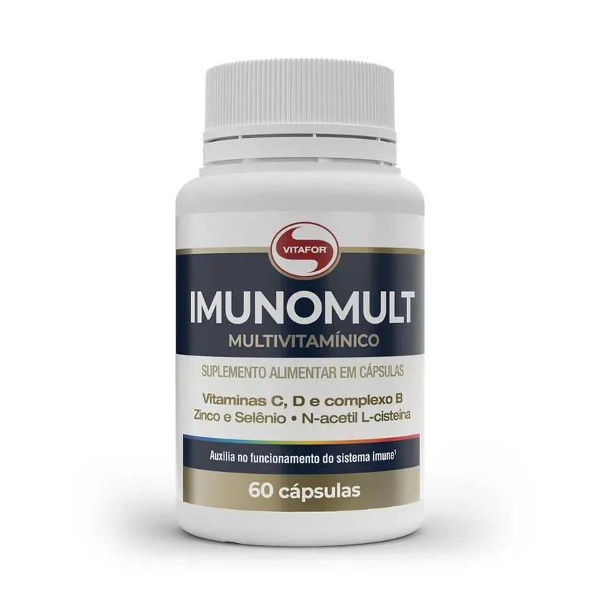 Imunomult Multivitamínico - 60 cápsulas - Vitafor