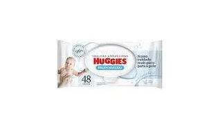 Lenço Umedecido Huggies Puro E Natural Disney Baby Hipoalergênico sem Álcool Proteção Natural 48 unidades