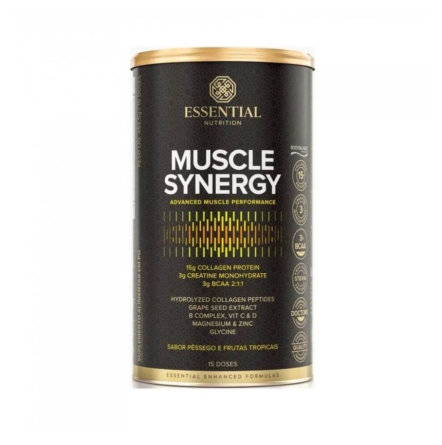 Muscle Synergy (454g) - Sabor: Pêssego e Frutas Tropicais