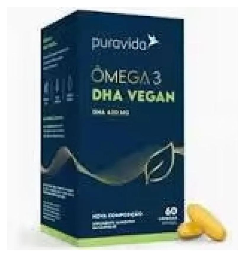 Omega 3 Dha Vegan - (60 cápsulas) - Padrão: Único