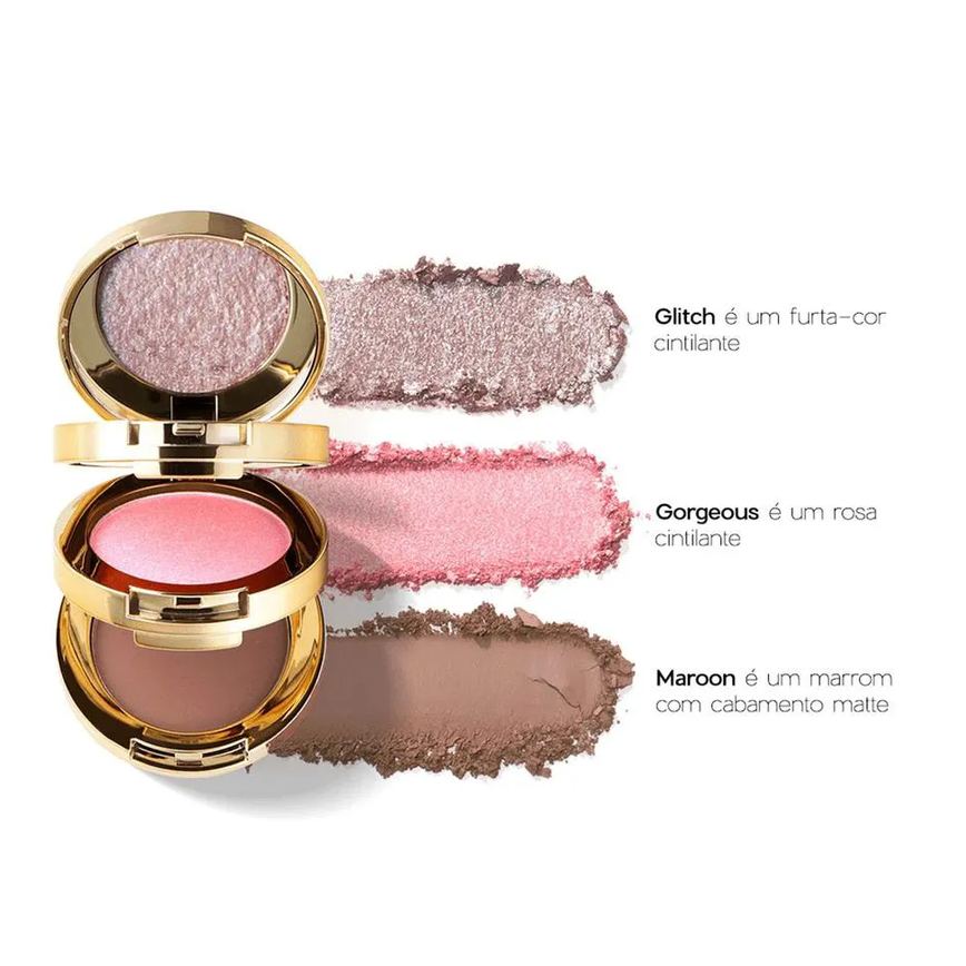 Océane Nádia Tambasco 3 To Go Dazzle - Paleta de Sombras 7,8g