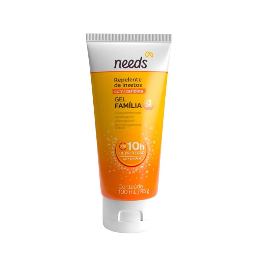 Repelente de Insetos Needs Gel Família Com Icaridina 100ml