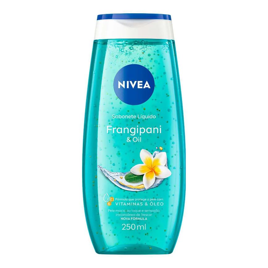Sabonete Líquido Nivea Frangipani & Oil com 250ml