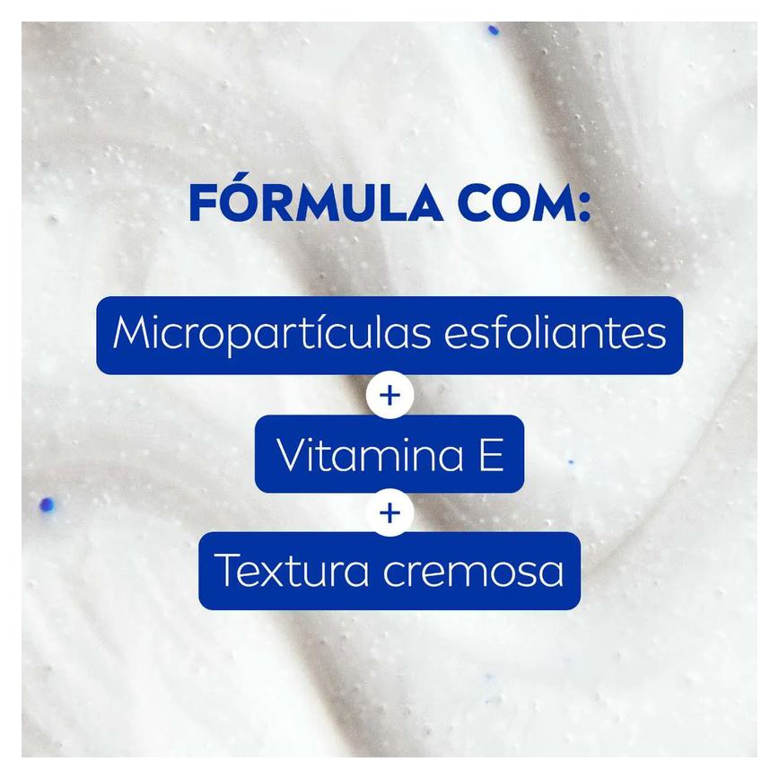 Kit Nivea Esfoliante Corporal para Banho 200ml + Sabonete Líquido Corporal Óleo de Banho 200ml