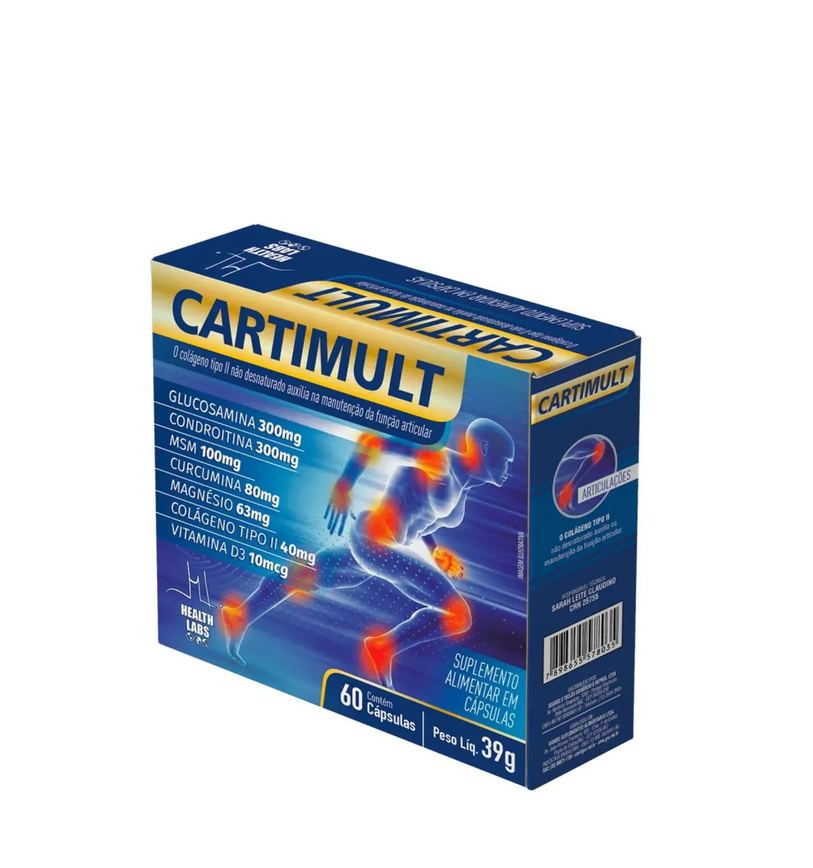 Cartimult 60 cápsulas Health Labs - Original