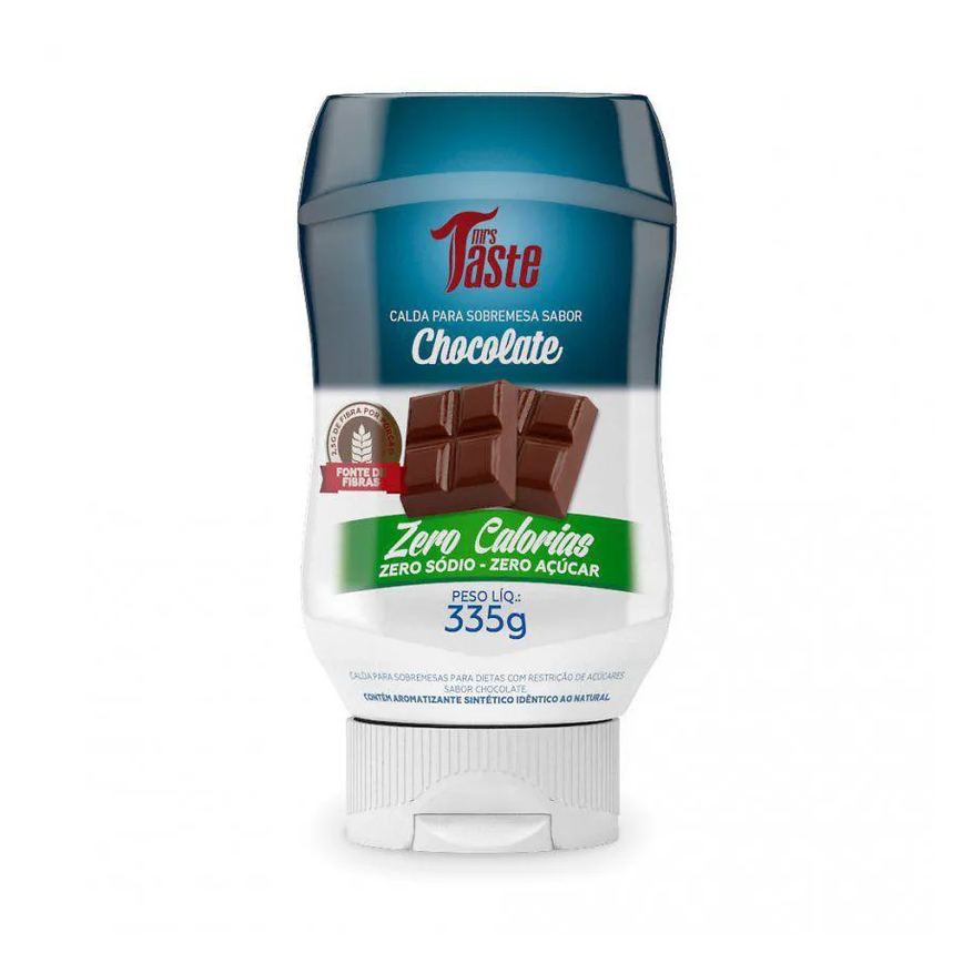 Calda Zero Açúcar e Zero Calorias (335g) - Sabores - Sabor: Chocolate