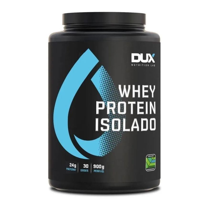 Whey Protein Isolado Pote (900g) - Sabor: Baunilha
