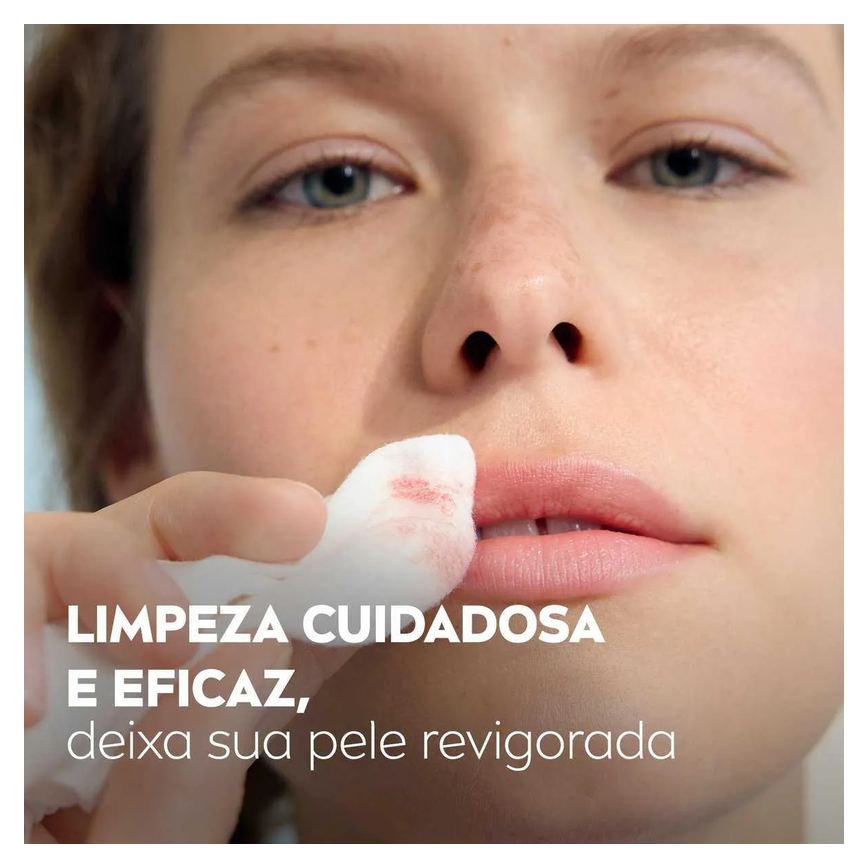 Lenço Demaquilante Nivea 3 em 1 Ação Refrescante 25 unidades