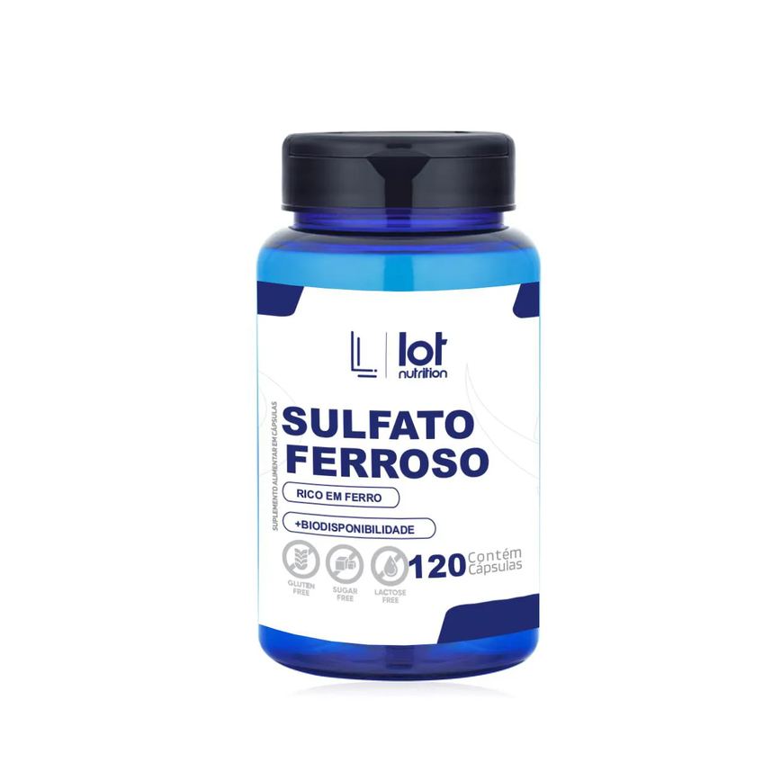 Sulfato Ferroso 30mg 120 cápsulas