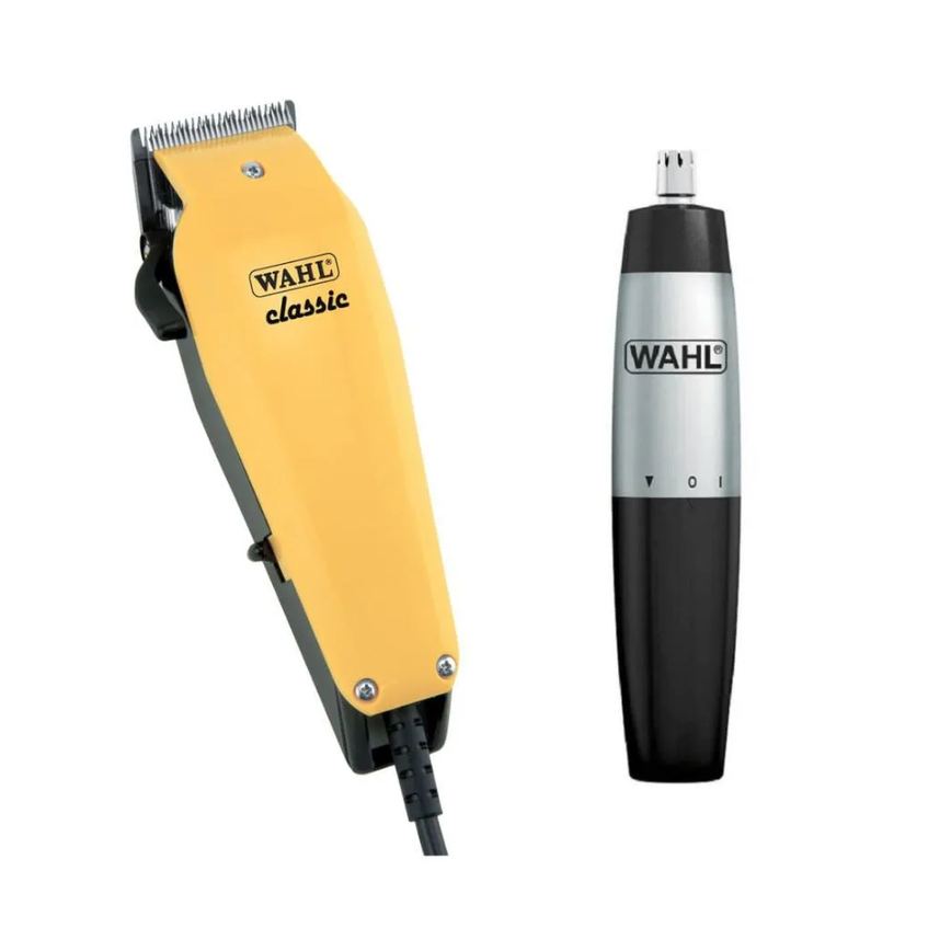 Maquina de Cabelo Classic 127v Amarelo Wahl Trimmer Nasal Wahl