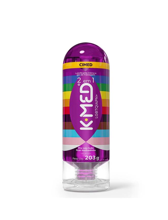 K-med 2 em 1 Gel Lgbtqia+203g