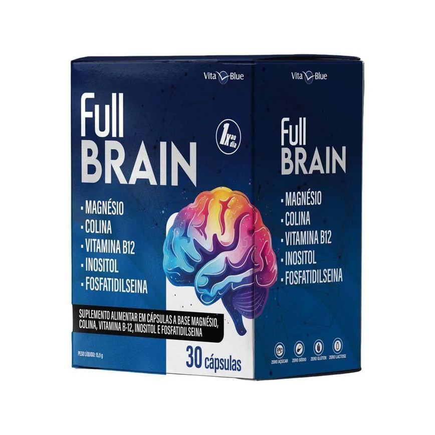 Full Brain Vita Blue 30 cápsulas