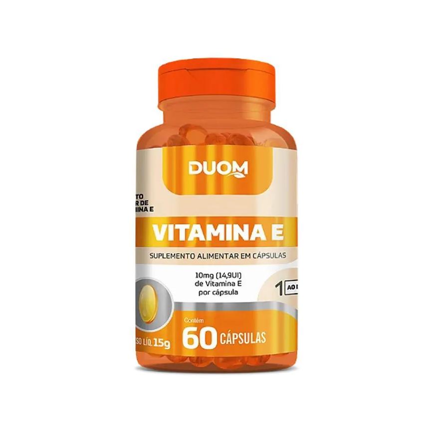 Suplemento Alimentar Vitamina e 60 Cps - Duom